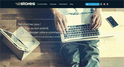Desktop Screenshot of 42stores.com