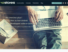 Tablet Screenshot of 42stores.com